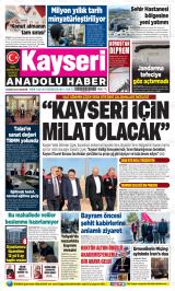 KAYSERİ ANADOLU HABER