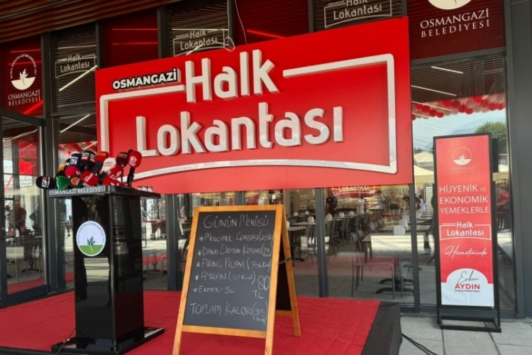 Osmangazi Belediyesi’nden Bursa’ya halk lokantası