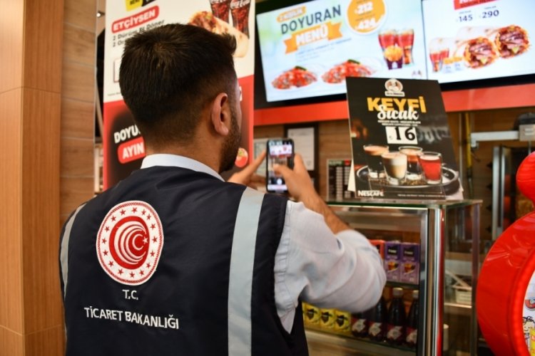 Kurban Bayramı öncesi restoran ve kafelerde denetim yapıldı