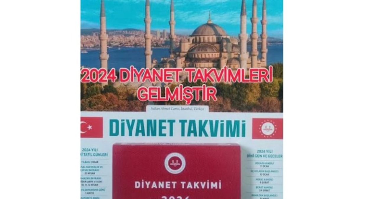 Diyanet İşleri takvime 198 milyon TL yatırdı
