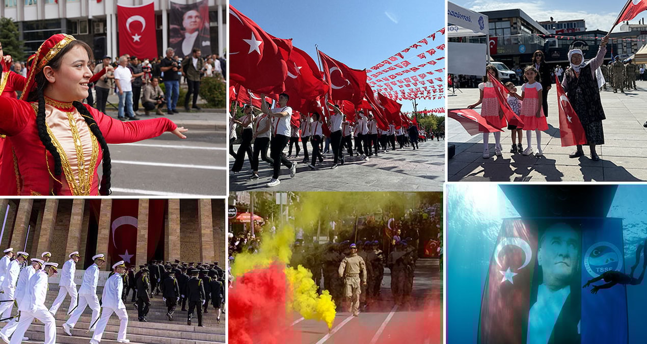 30 Ağustos coşkusu tüm Türkiye’de kutlanıyor