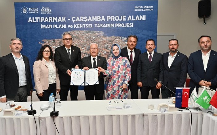 DÖNÜŞÜM POJESİ PROTOKOLÜ İMZALANDI