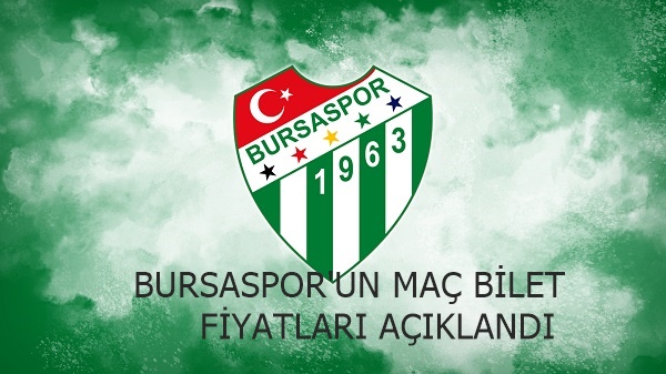 BURSAPOR’UN MAÇ BİLET FİYATLARI AÇIKLANDI