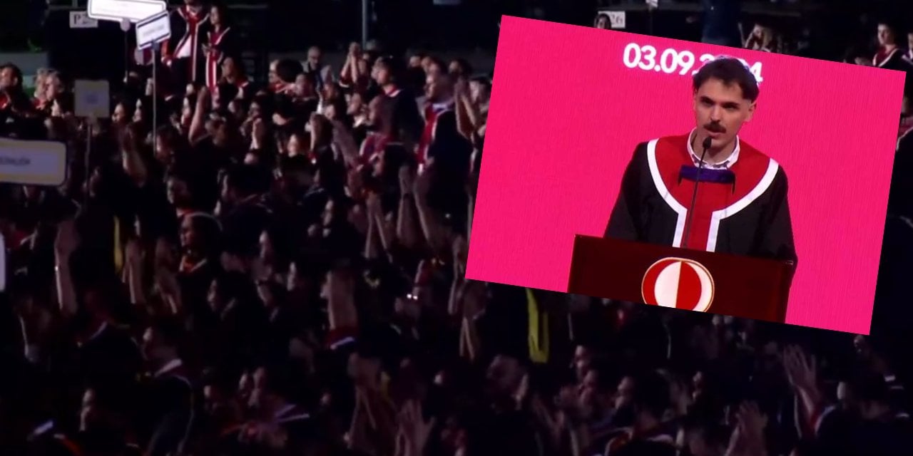 ODTÜ birincisinden mezuniyet törenine damga vuran konuşma!