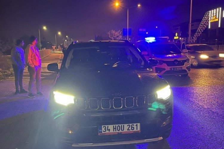 İSTANBUL’DAN ÇALDI BURSA POLİSİNE YAKALANDI