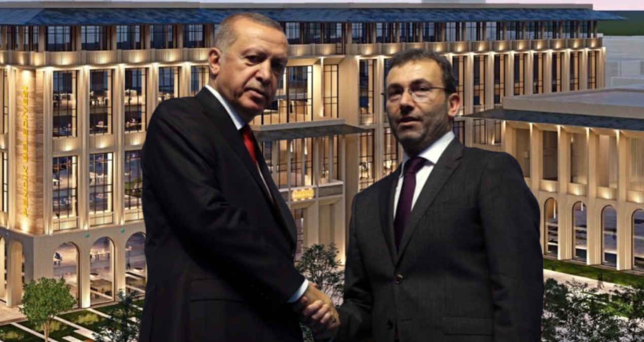 AKP’li başkandan 1 milyarlık saray yavrusu