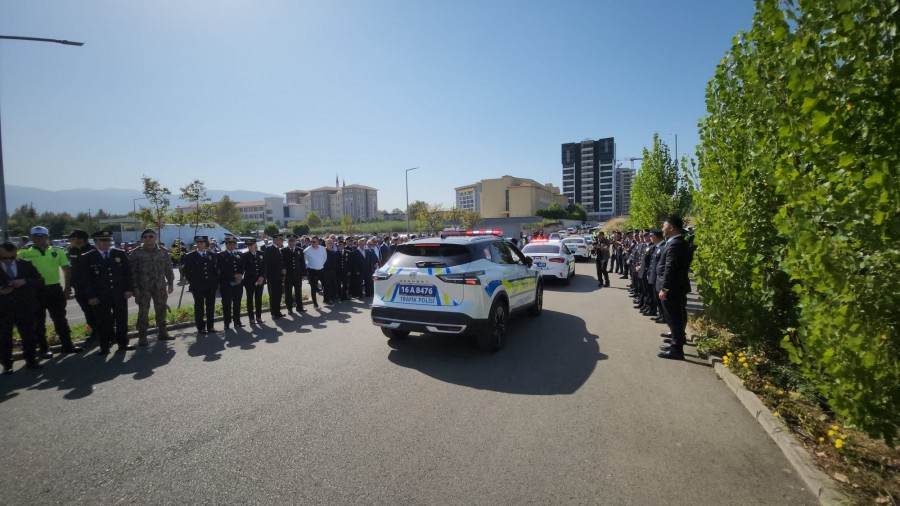 BURSA EMNİYETİNE 235 YENİ  ARAÇ