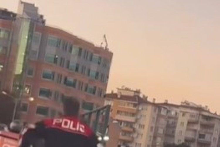 Bursa’da korku dolu anlar