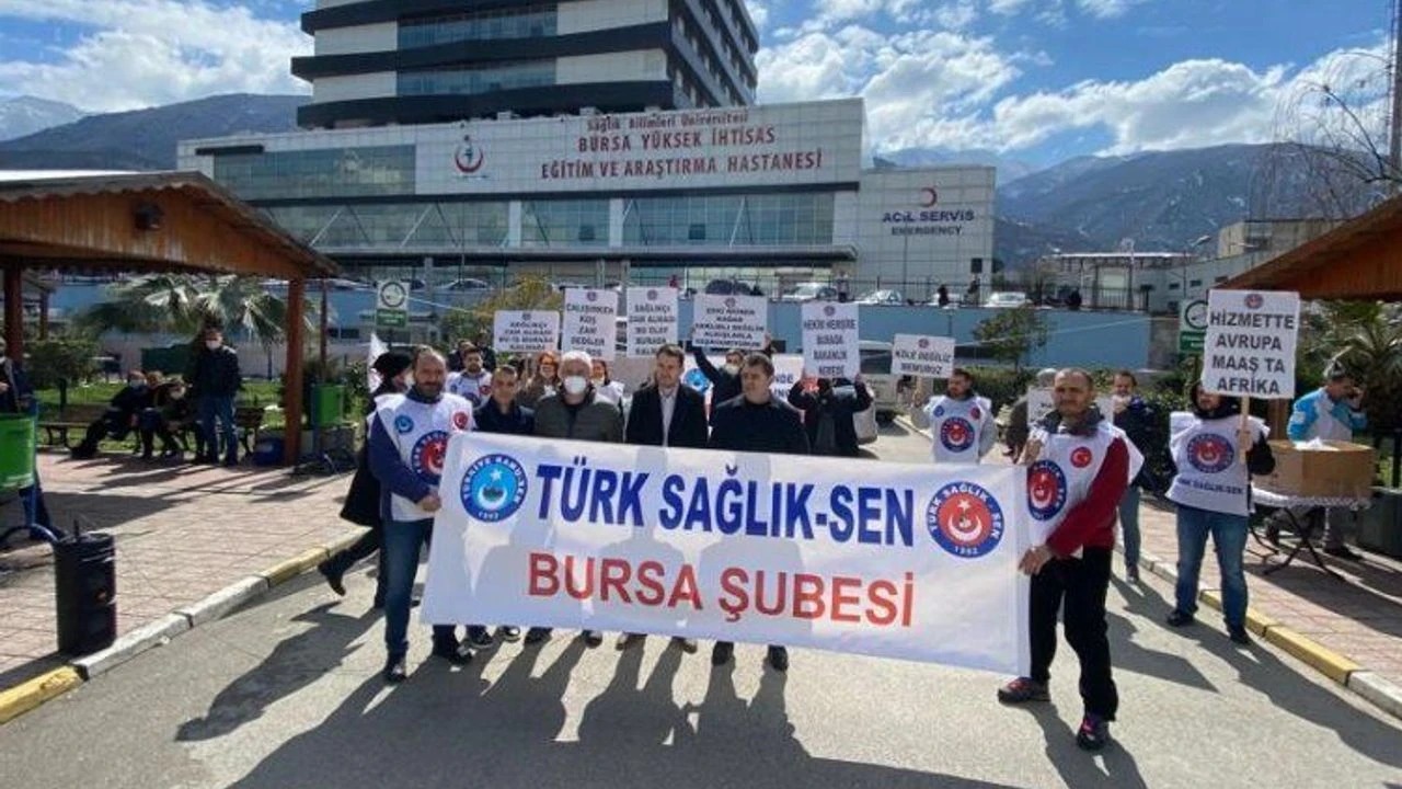 Türk Sağlık Sendikası Bursa şube Başkanı Sabit Karabayır:Engelleri birlikte aşalım