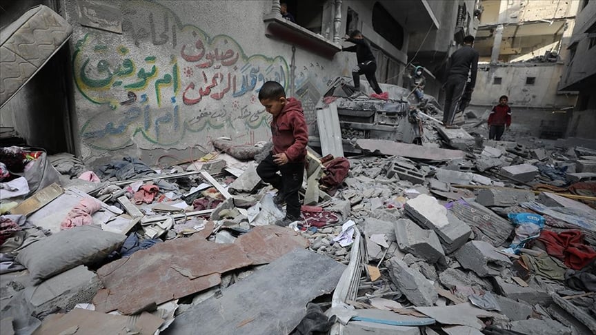 Gazze’de can kaybı 44 bin 612’ye yükseldi