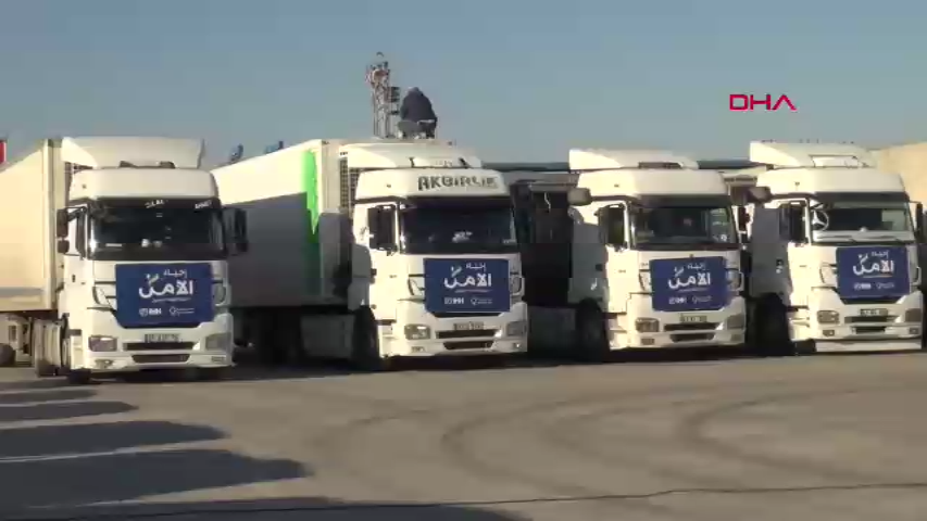 Suriye’ye 30 TIR insani yardımı yapıldı