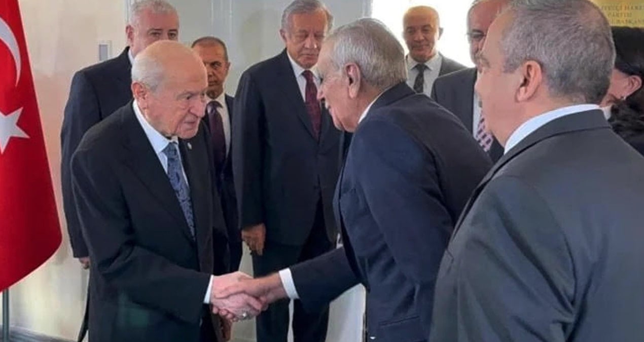 Bahçeli’nin Ahmet Türk’ü kapıda karşılaması sonrası dikkat çeken başvuru