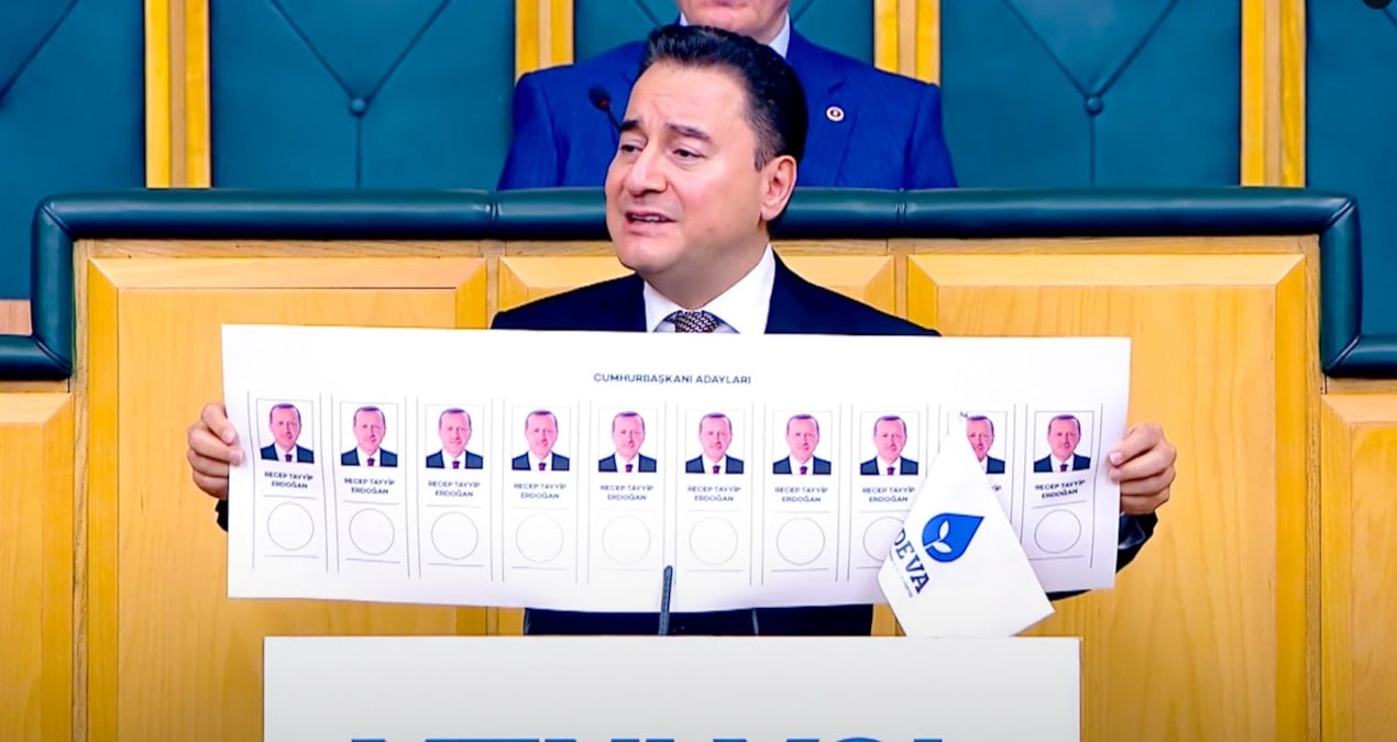 Ali Babacan: “İktidarın hayallerindeki oy pusulası bu”