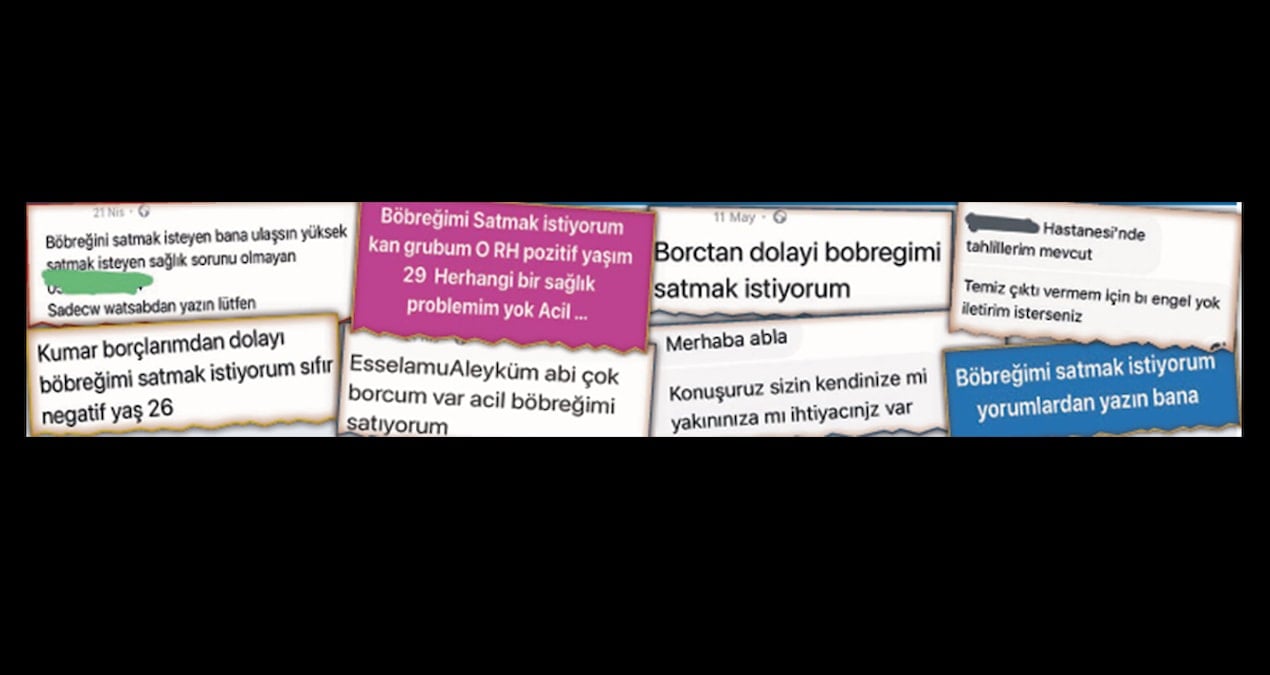 Utandıran ilanlar: Borç, böbrek sattırıyor!