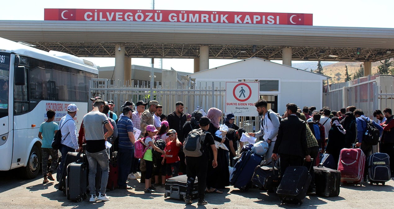 Ülkesine dönen Suriyeli sayısı belli oldu