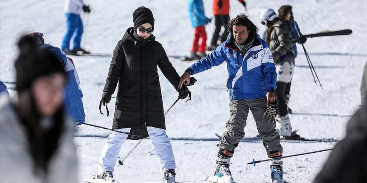 Uludağ’da kayak yapmanın bedeli belli oldu