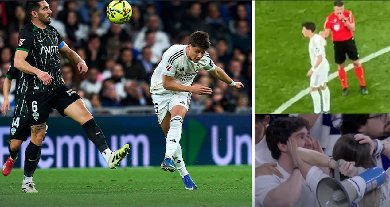 Yılın golünü attı! Hakem bile dayanamayıp Arda Güler’i tebrik etti!