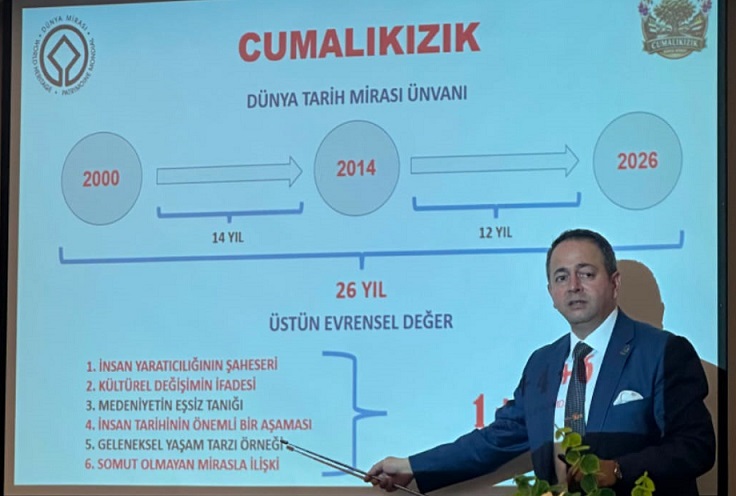 Cumalıkızık UNESCO Dünya Mirası alanı değerlendirme toplantısı yapıldı