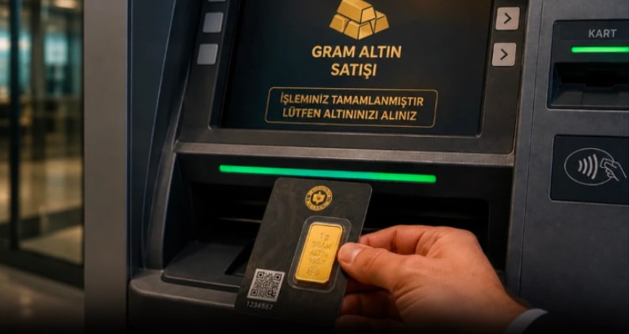 ATM’ler 24 saat boyunca altın satacak: Türkiye’de yeni dönem başladı