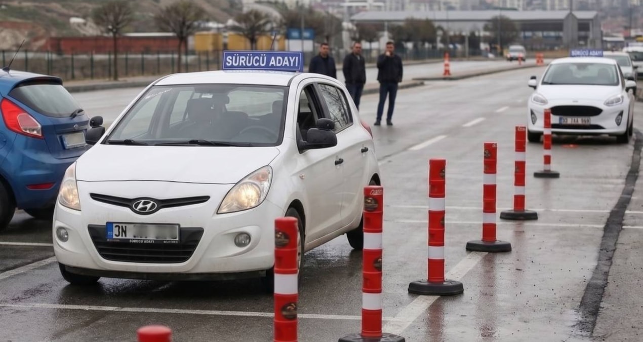 Ehliyet sınavında yeni dönem