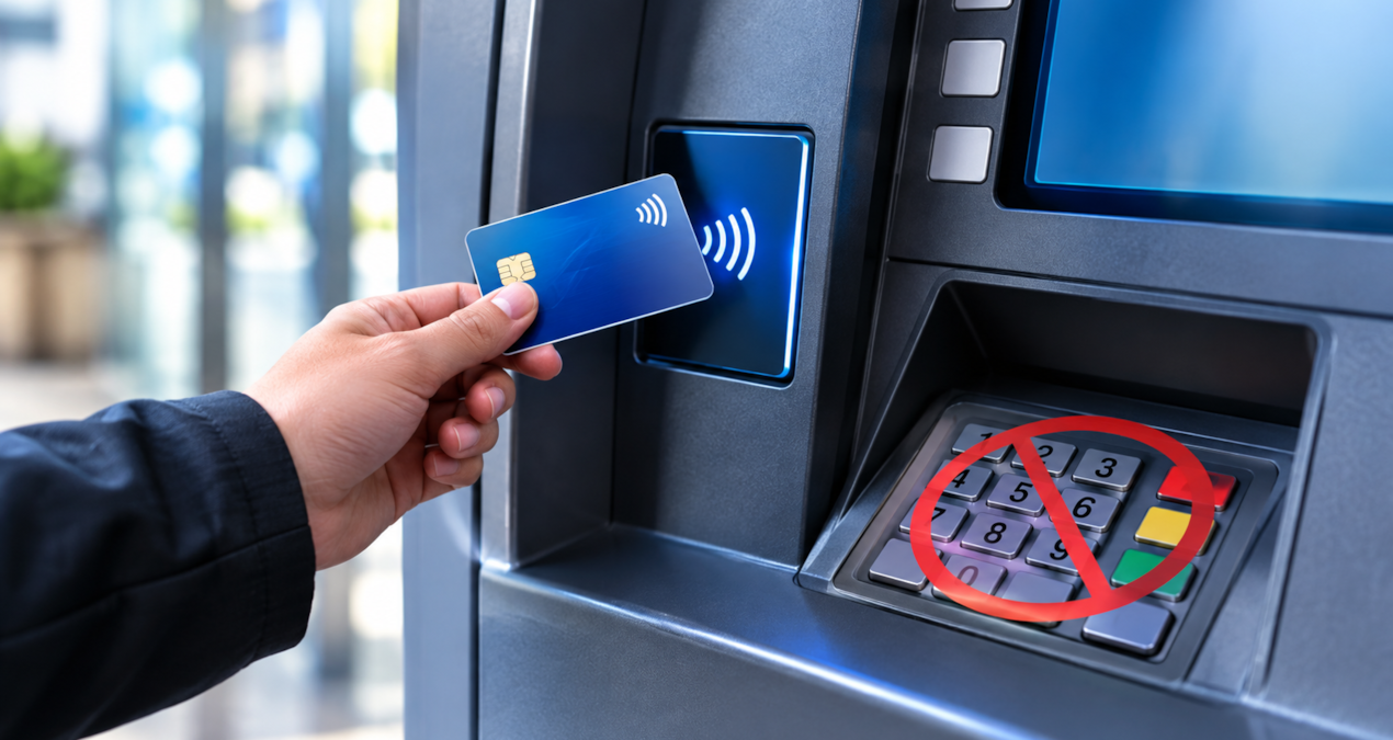 ATM’lerdeki tuş takımları tarihe karışıyor