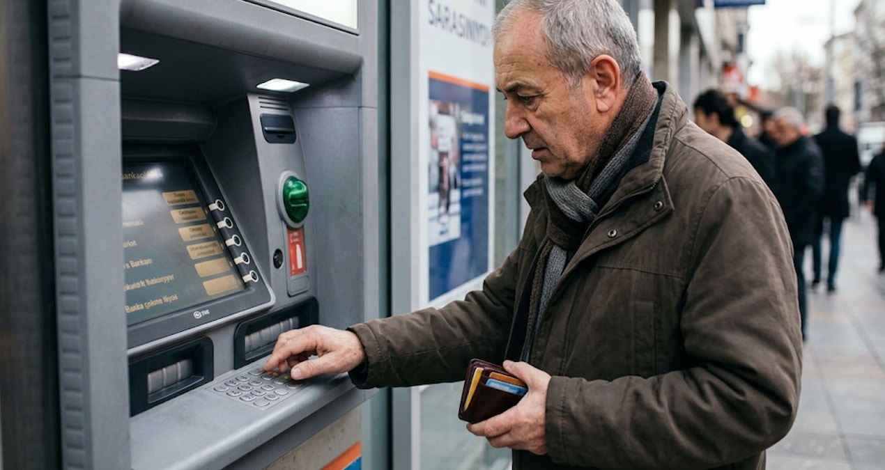 ATM’den para çeken emeklilere acil uyarı